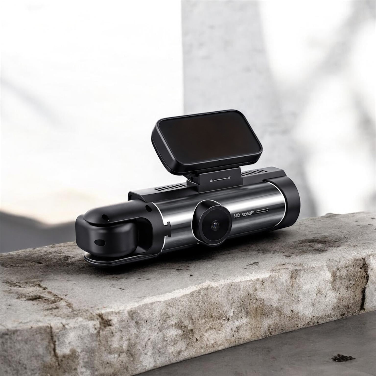 DRIVEGUARD™ 1080P DUAL CAMER WiFi DASH CAM